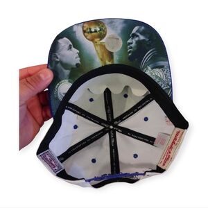 Golden State Warriors Curry & Lebron Mitchell & Ness Snapback Hat -‘17 NBA Final